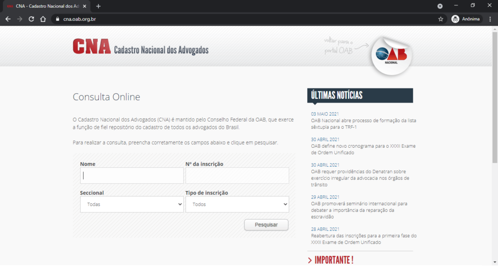 advogado online